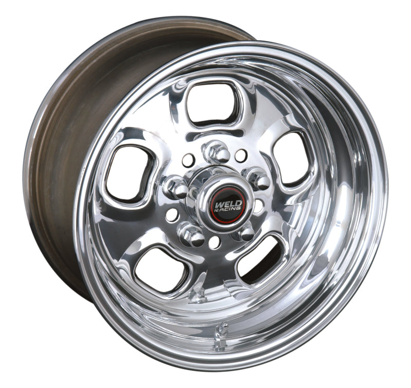 Weld Rodlite 15x5 / 5x4.5 & 5x4.75 BP / 3.5in. BS Polished Wheel - Non-Beadlock