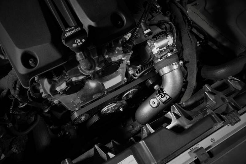 K&N Engineering K&N 23-24 GM Colorado/Canyon 2.7L L4 Charge Pipe - Aluminum Tube - Gunmetal Gray