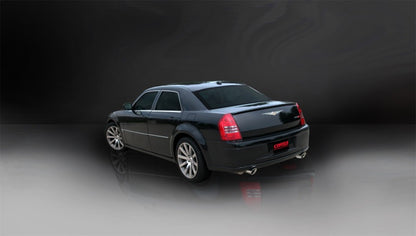 CORSA Performance Corsa 2005-2010 Dodge Charger No Towing Hitch SRT-8 6.1L V8 Polished Xtreme Cat-Back Exhaust