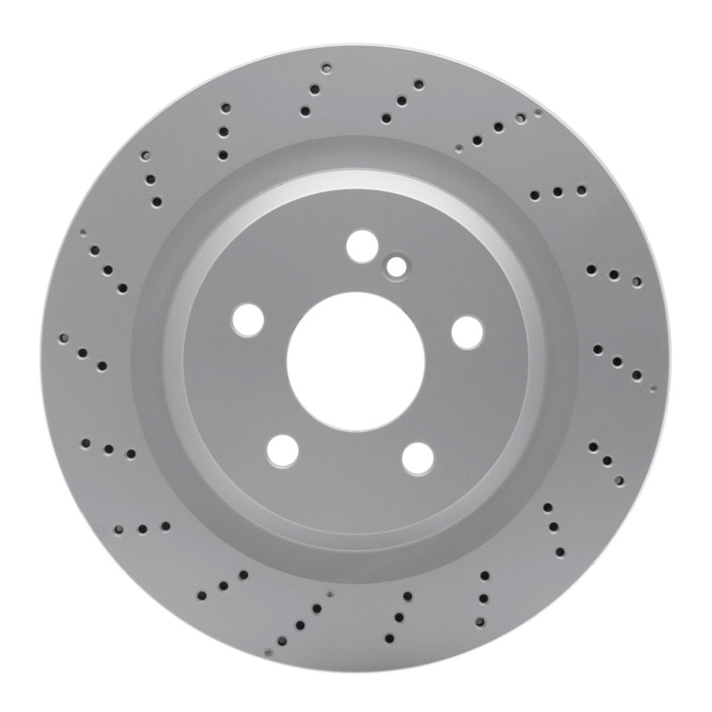 DFC 10-14 Mercedes-Benz CL550 Rear Drilled GeoSPEC Coated Rotor