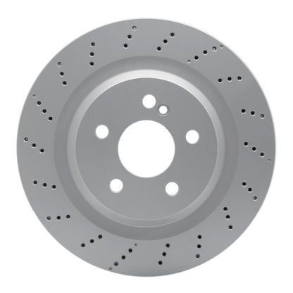 DFC 10-14 Mercedes-Benz CL550 Rear Drilled GeoSPEC Coated Rotor