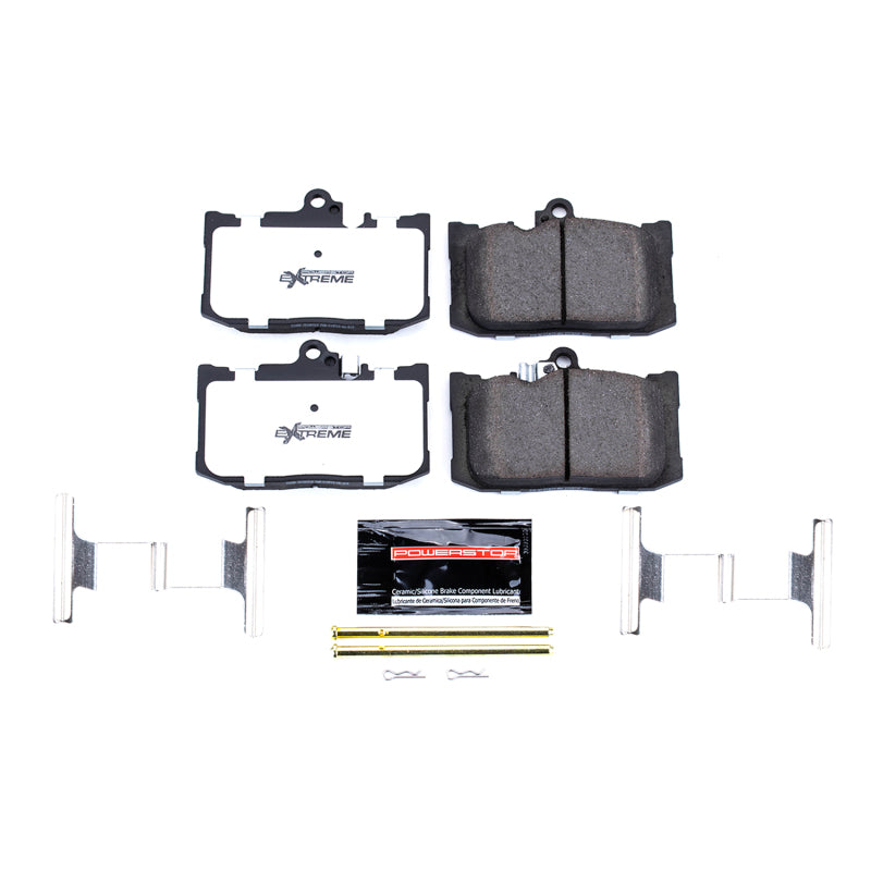 PowerStop Power Stop 16-17 Lexus GS200t Front Z26 Extreme Street Brake Pads w/Hardware