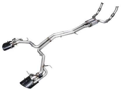 AWE Tuning 21-23 Audi C8 RS6/RS7 SwitchPath Cat-Back Exhaust - Diamond Black Tips