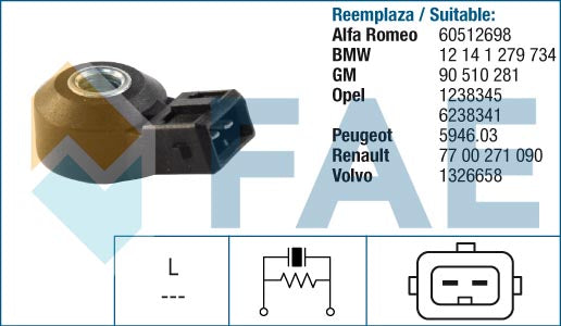FAE AE60106 Knock Sensor