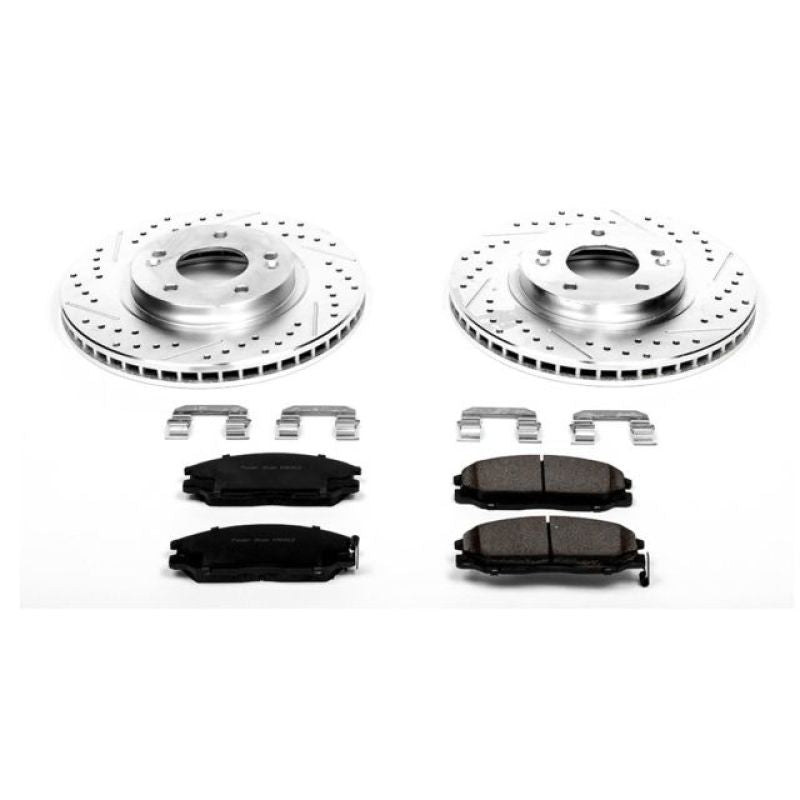 PowerStop Power Stop 01-06 Hyundai Santa Fe Front Z23 Evolution Sport Brake Kit