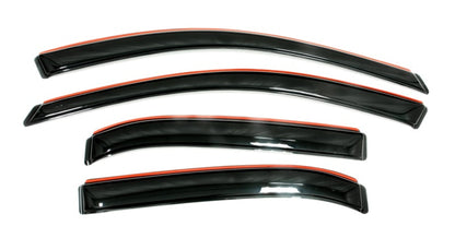AVS 2022 Jeep Wagoneer In- Channel Ventvisor Low Profile Deflectors 4pc - Smoke
