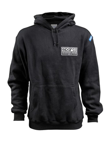 Sparco Sweatshirt Hooded Heritage Blk Xs