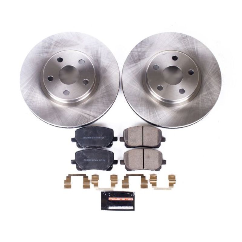 PowerStop Power Stop 03-08 Pontiac Vibe Front Autospecialty Brake Kit