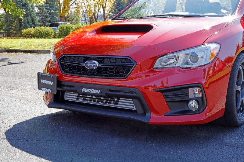 Perrin Performance PERRIN 18-21 Subaru WRX/STI (w/FMIC ONLY) License Plate Relocation Kit