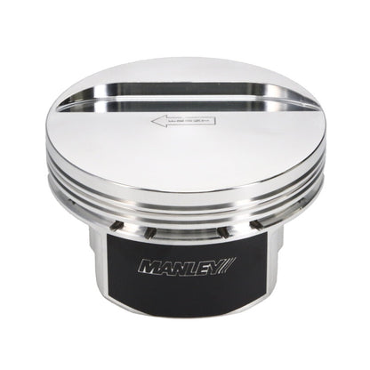 Manley Performance Manley Chevrolet LS Series 4.000in Stroke 4.125in Bore -5cc Flat Top Standard Pistons - Set of 8