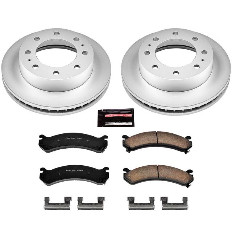 PowerStop Power Stop 02-04 Chevrolet Avalanche 2500 Front Z17 Evolution Geomet Coated Brake Kit