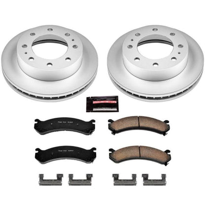 PowerStop Power Stop 02-04 Chevrolet Avalanche 2500 Front Z17 Evolution Geomet Coated Brake Kit