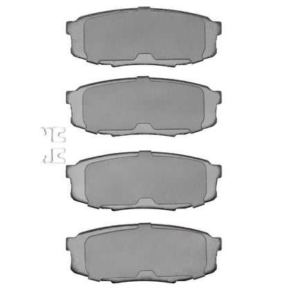 R1 Concepts R1 07-22 Lexus LX570 Rear R1 Ceramic Brake Pads