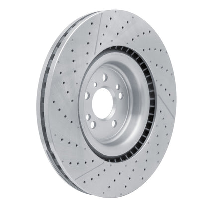 DFC 12-19 Mercedes-Benz GLE63 AMG S Front Drilled and Slotted Brake Rotor