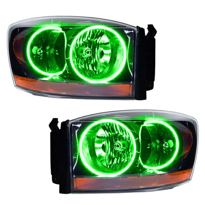 ORACLE Lighting Oracle 06 Dodge Ram SMD HL - Black - ColorSHIFT w/ BC1 Controller