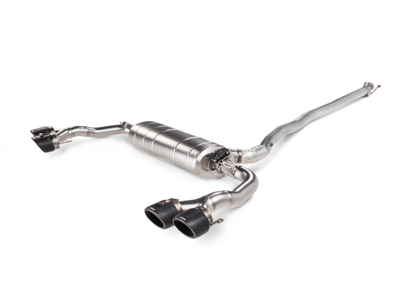 Akrapovic Akrapovic 2024+ Mercedes-AMG CLA 45 / CLA 45 S (C118/x118) Evo Line Cat Back (Titanium) w/ CF Tips