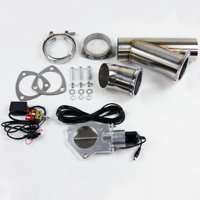 Granatelli Motor Sports Granatelli 4.0in Stainless Steel Electronic Exhaust Cutout