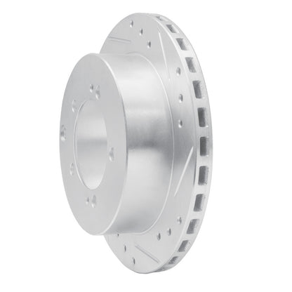R1 Concepts R1 91-99 Dodge STEALTH Rear Right Drilled & Slotted Silver Brake Rotor