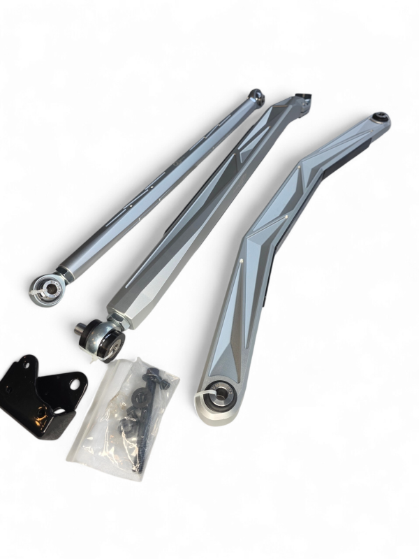 Elektric Off Road Elektric Offroad 2024+ Can Am Maverick R Volt Billet Radius Rods Anodized Clear