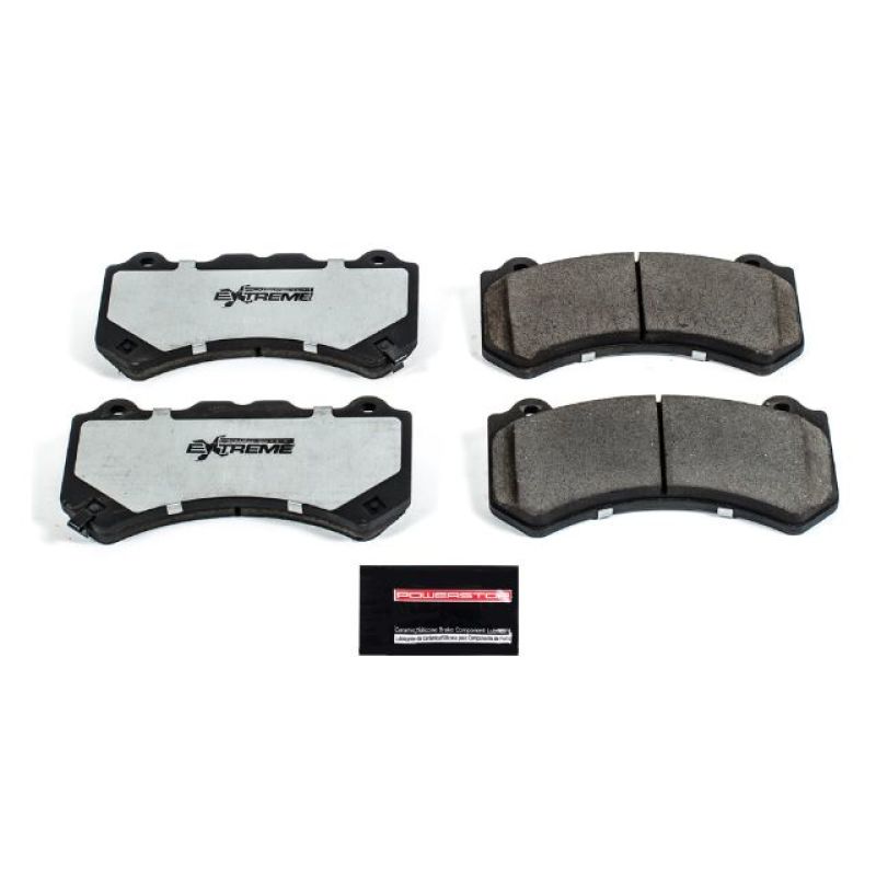 PowerStop Power Stop 09-18 Nissan GT-R Front Z26 Extreme Street Brake Pads w/Hardware