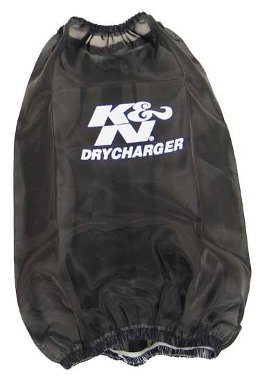 K&N Engineering K&N Drycharger Black Air Filter Wrap - Round Tapered