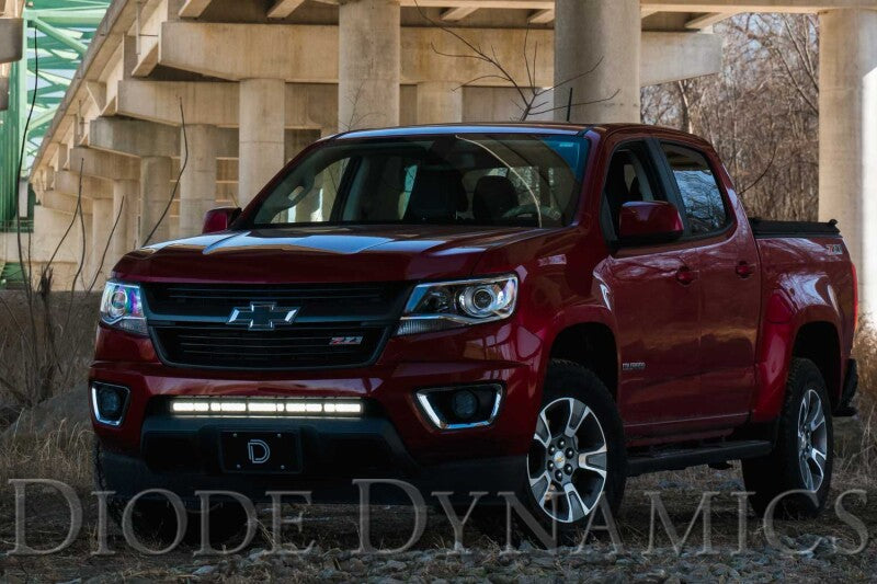 Diode Dynamics 15-Pres Colorado/Canyon Colorado/Canyon SS30 Stealth Lightbar Kit - Amber Driving