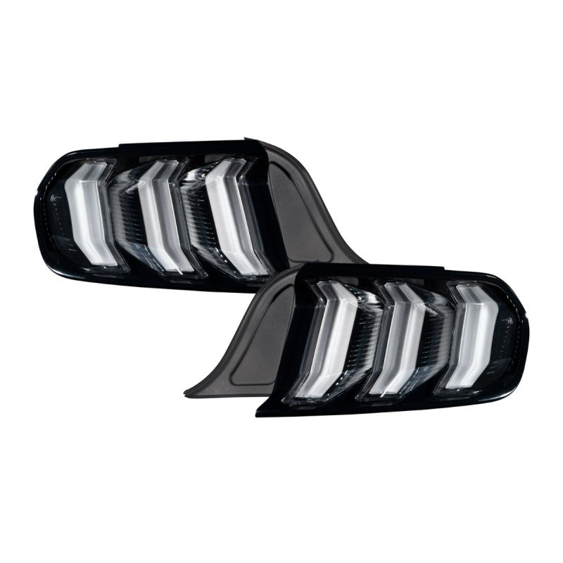Form Lighting 2015-2023 Ford Mustang LED Tail Lights Red (Pair)