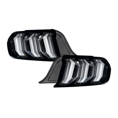 Form Lighting 2015-2023 Ford Mustang LED Tail Lights Red (Pair)
