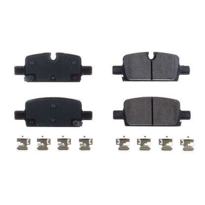 PowerStop Power Stop 2019 Chevrolet Silverado 1500 Rear Z17 Evolution Ceramic Brake Pads w/Hardware