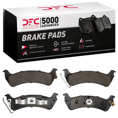 DFC 95-98 Jeep Grand Cherokee Rear 5000 Advanced Ceramic Brake Pads