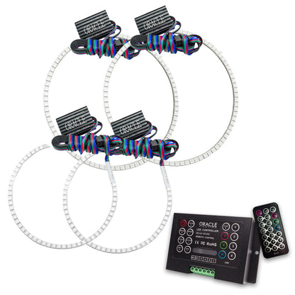 ORACLE Lighting Oracle Jeep Grand Cherokee 08-10 Halo Kit - ColorSHIFT w/ 2.0 Controller