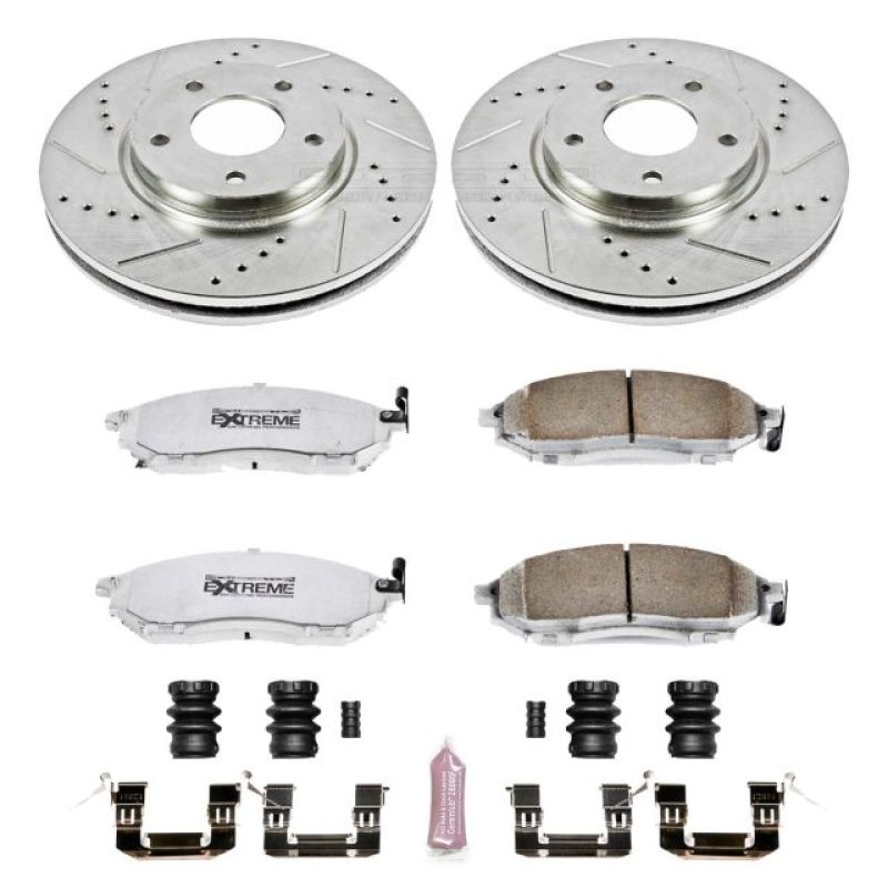 PowerStop Power Stop 03-04 Infiniti M45 Front Z26 Street Warrior Brake Kit