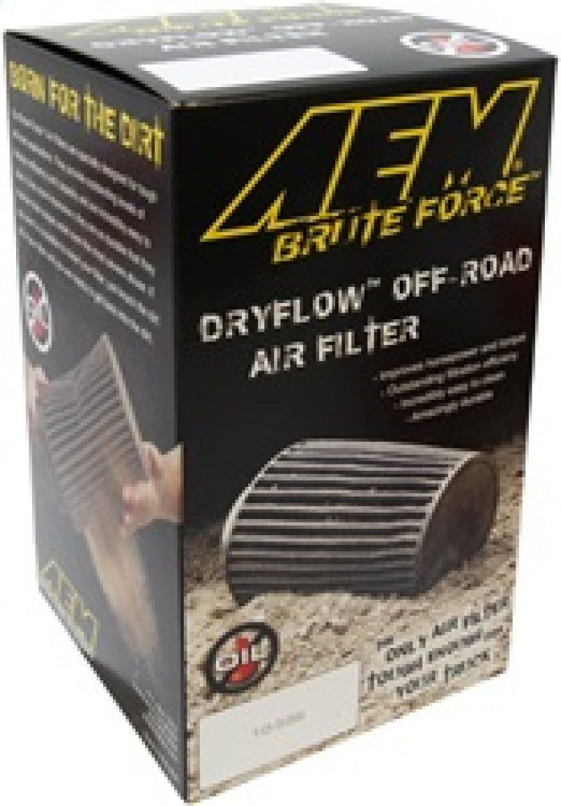 AEM Induction AEM 3.5 in x 9 in Dryflow Conical Air Filter