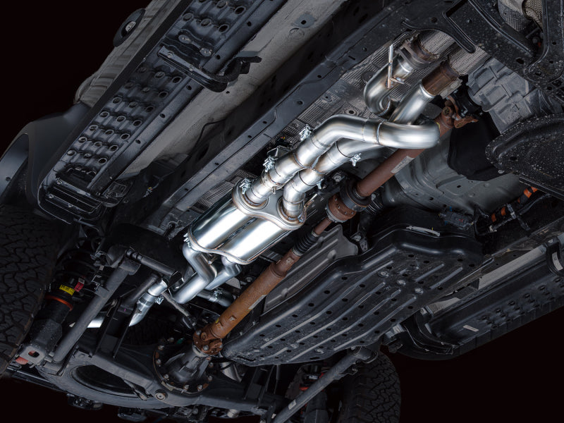 AWE Tuning AWE 2024+ Ford Ranger Raptor 3.0L Switchpath Cat-Back Exhaust - Chrome Silver Tips