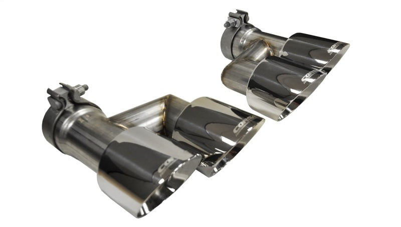 CORSA Performance Corsa 2015-2017 Ford Mustang GT 5.0 Polish Quad Tips Kit
