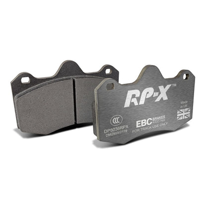 EBC Racing 10-16 Lotus Evora 3.5L RP-X Front Brake Pads