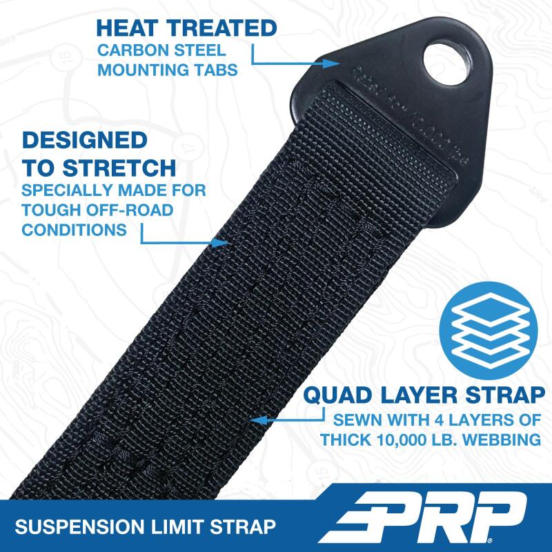 PRP Seats PRP 6In. Quad Wrap Limit Strap