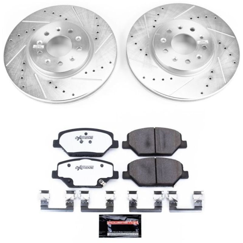 PowerStop Power Stop 16-18 Buick Envision Front Z26 Street Warrior Brake Kit