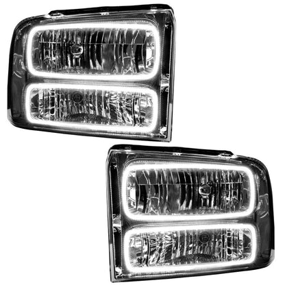 ORACLE Lighting Oracle 05-07 Ford F-250/350 SMD HL - Chrome - ColorSHIFT w/ 2.0 Controller