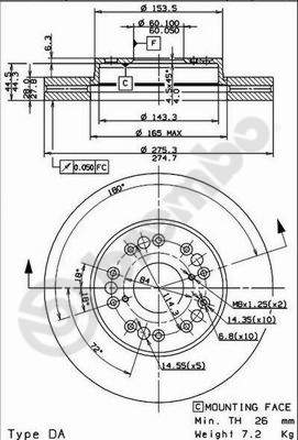 WABCO 9127189202 Disc Brake Caliper Repair Kit