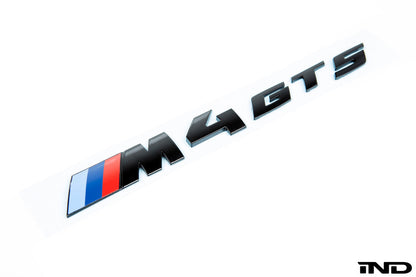 IND F82 M4 GTS Painted Trunk Emblem
