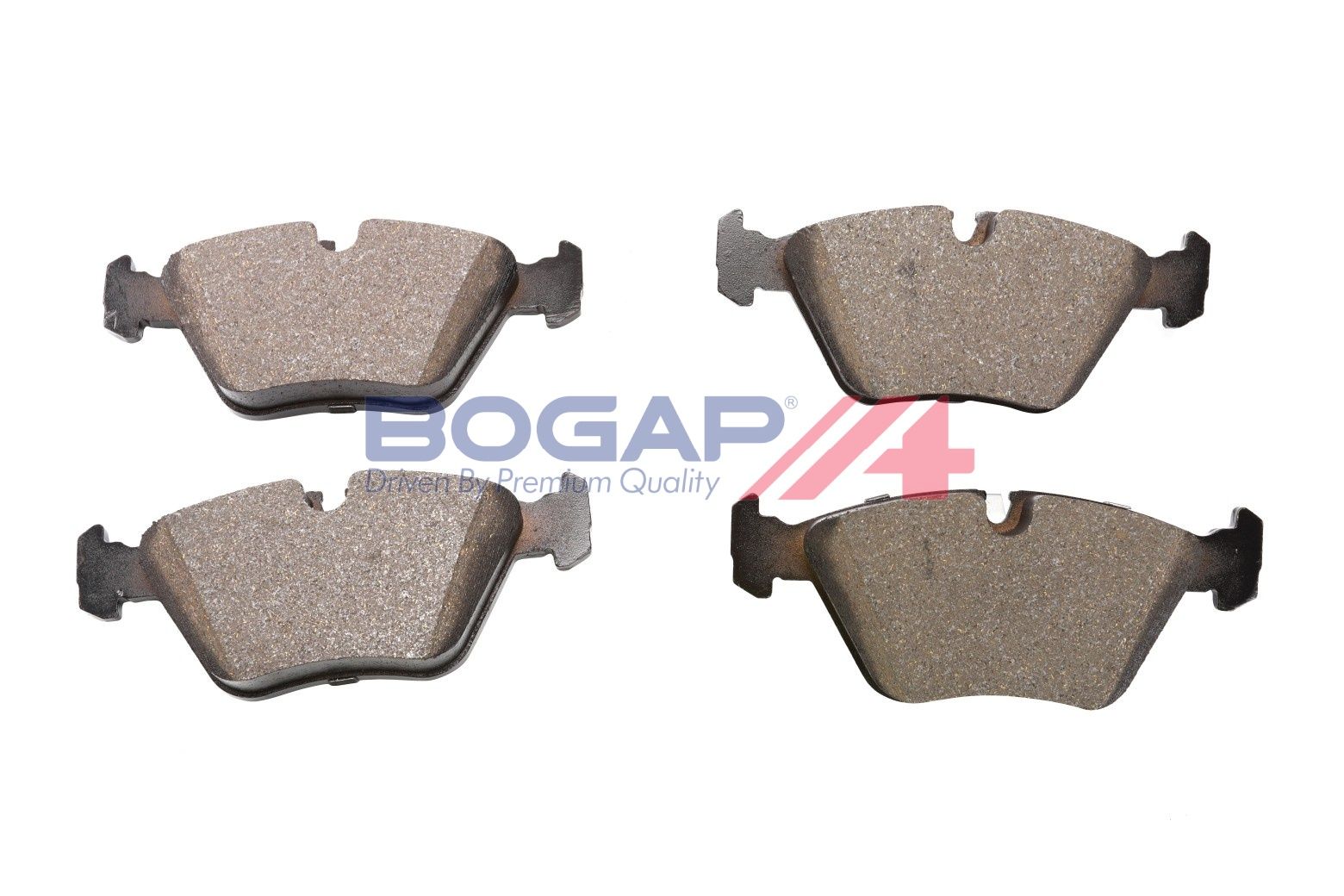 BOGAP B8210157 Brake Pad Set, Disc Brake