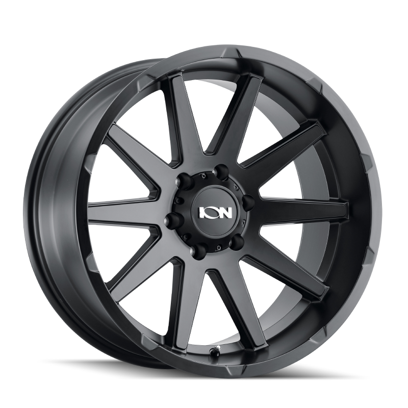 ION Wheels ION Type 143 20x9 / 8x165.1 BP / 0mm Offset / 125.2mm Hub Matte Black Wheel