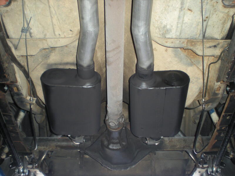 Flowmaster 67-68 GM F-BODY 2.5in. SS American Thunder Crossmember-Back Exhaust System