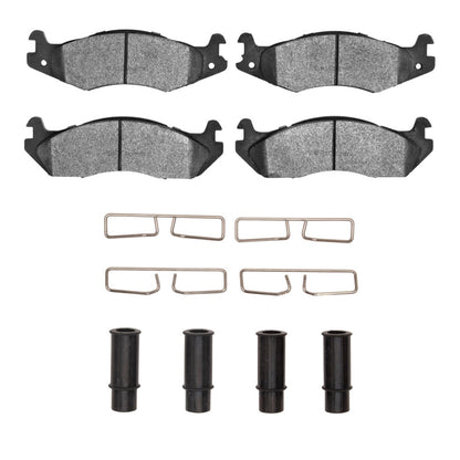 R1 Concepts R1 1982-1992 American Motors CONCORD Front Performance Off-Road/Tow Brake Pads & Hardware Kit