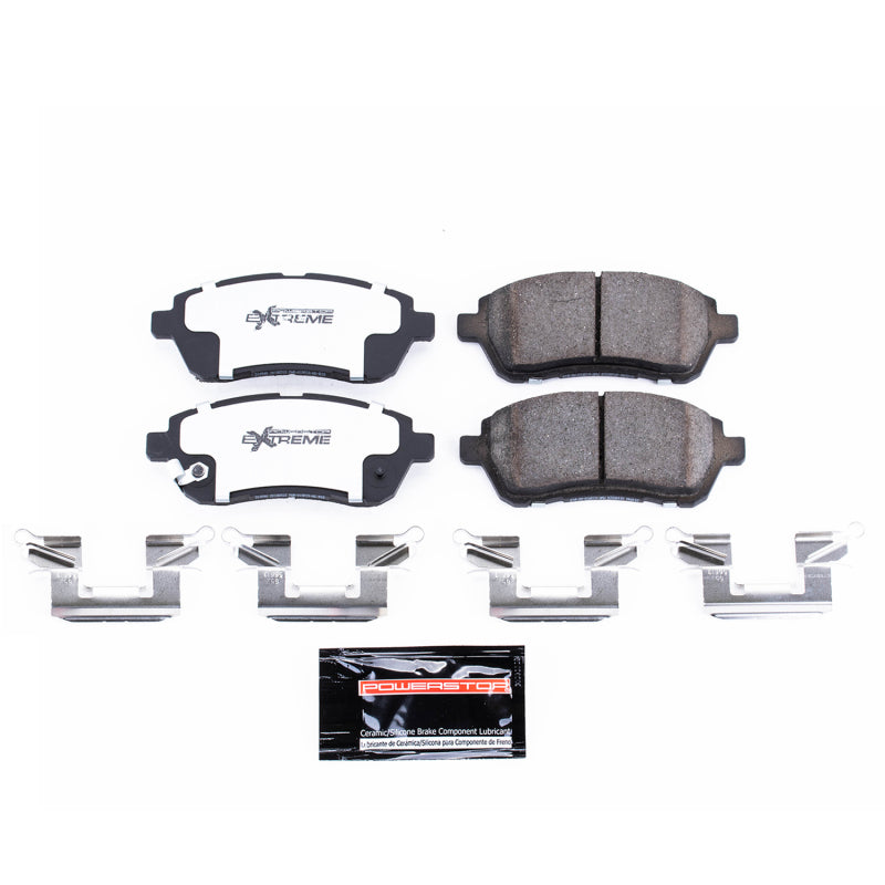 PowerStop Power Stop 11-14 Mazda 2 Front Z26 Street Brake Pad w/Hardware