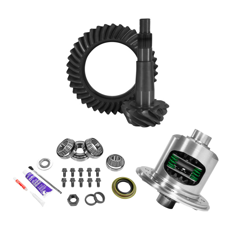 Yukon Gear & Axle Yukon Gear 8.25in/213mm CHY 4.11 Rear Ring & Pinion Install Kit 29 Spline Positraction