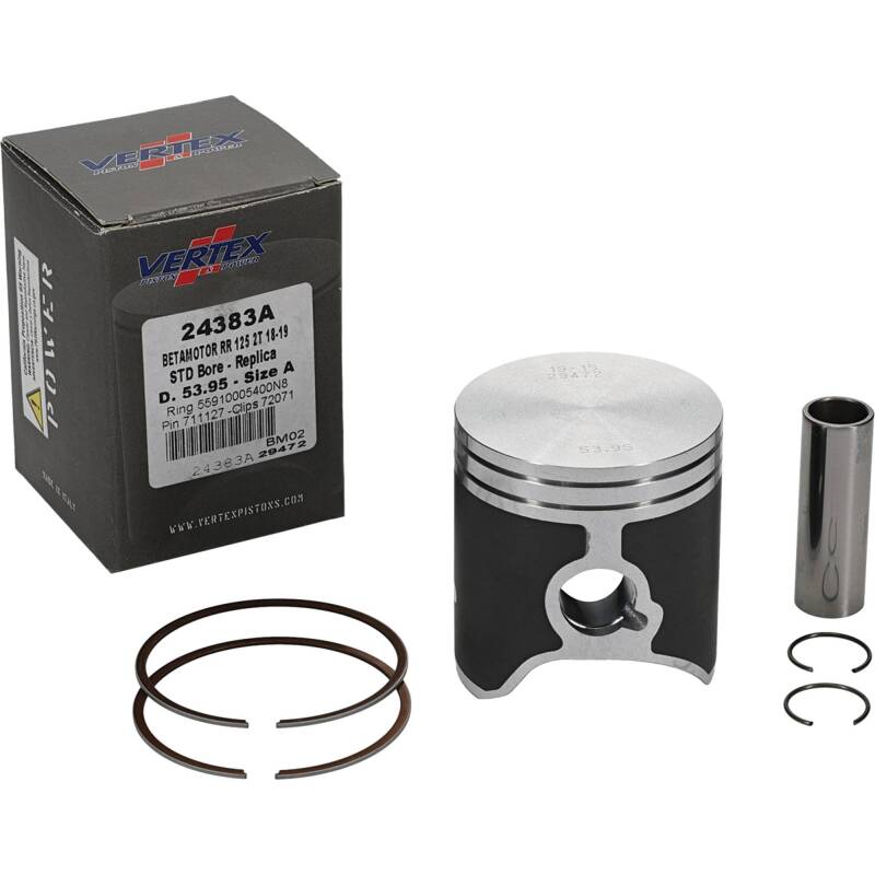 Vertex Pistons Vertex Piston 18-24 Beta RR 2T 125 125cc Cast Replica Piston Kit