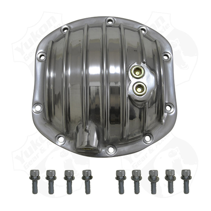 Yukon Gear & Axle Yukon Gear Polished Aluminum Replacement Cover For Dana 30 Standard Rotation