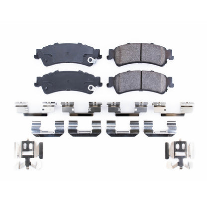 PowerStop Power Stop 00-05 Cadillac DeVille Rear Z17 Evolution Ceramic Brake Pads w/Hardware